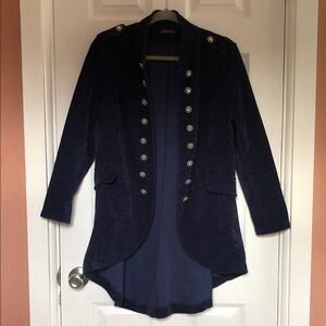 Vintage Sargent Pepper / Military-/ Michael Jackson Style Navy Blazer Jacket